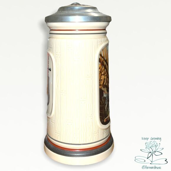 1986 Avon, "The Building of America, The Shipbuilder" Beer Stein Limited Edition - Picture 5 of 9